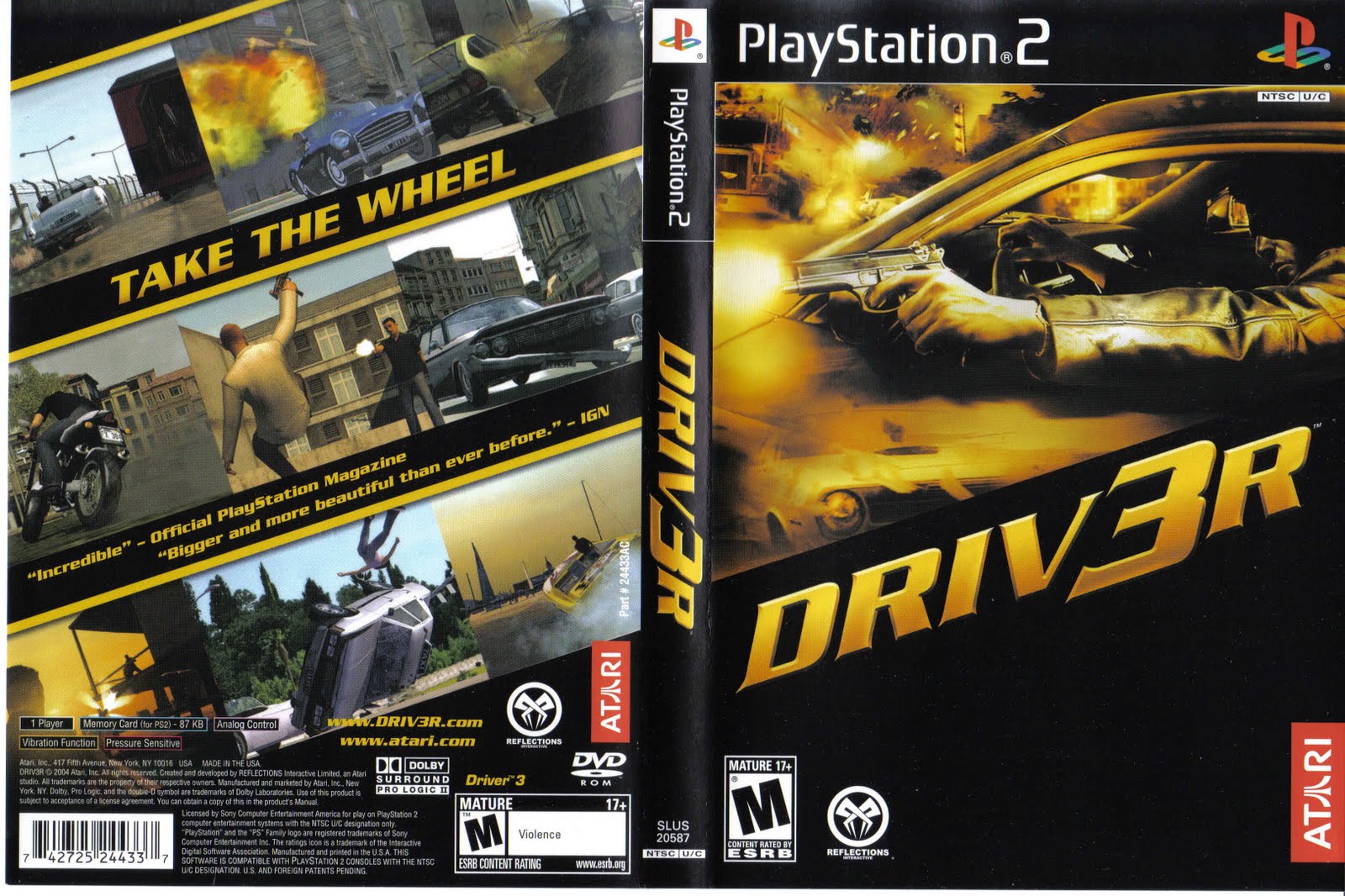 Driver 3 Ps2 Iso